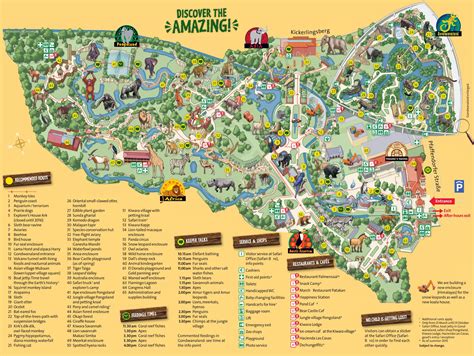Leipzig zoo map