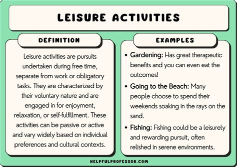 Leisure
