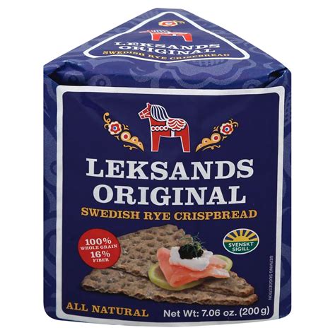 leksands original swedish rye crispbread