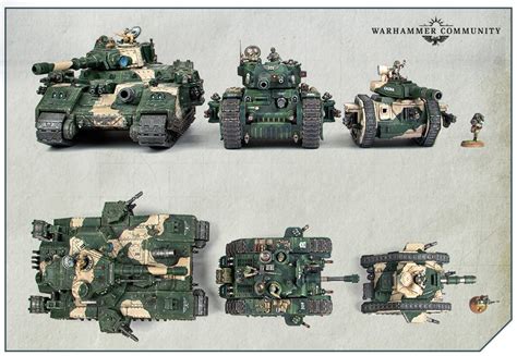 leman russ tank size comparison