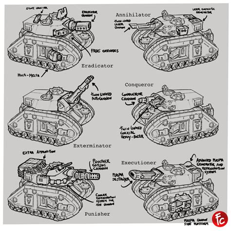 leman russ tank variants
