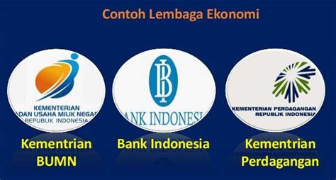 lembaga ekonomi di indonesia