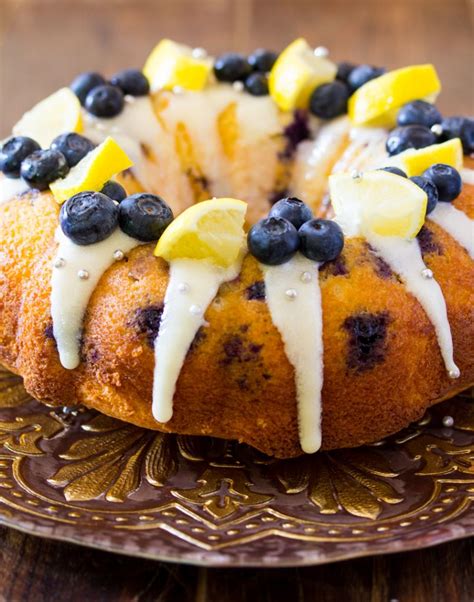 Lemon Blueberry Bundt Cake Using Duncan Hines Cake Mix