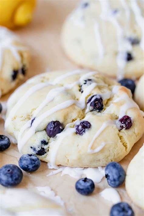 Lemon blueberry cookies Recipe Blueberry cookies