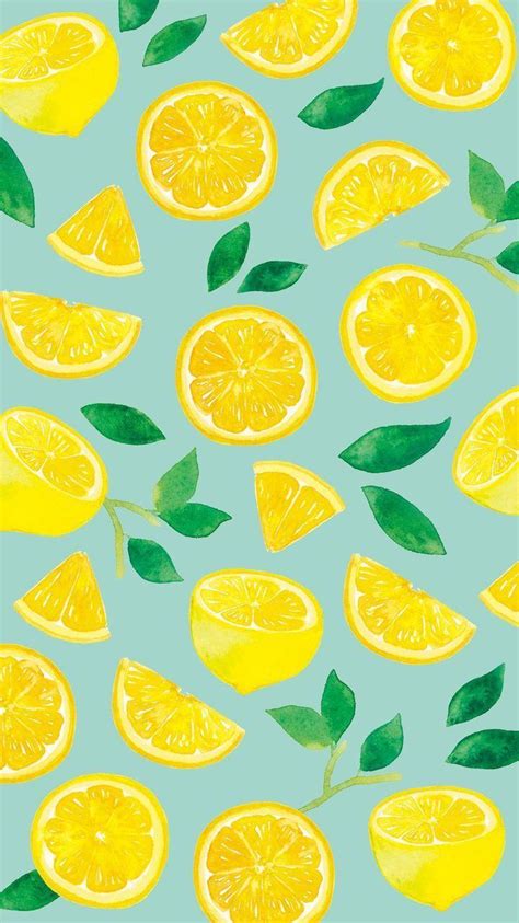 Lemon Background Cute