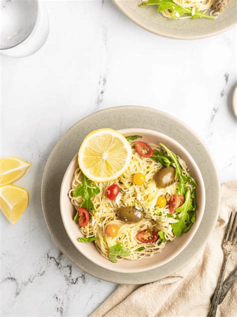 Lemon Capellini Arugula Salad at Robert Urbina blog