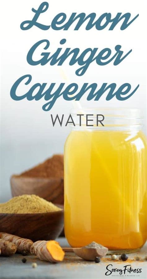 Lemon Cayenne Ginger Drink