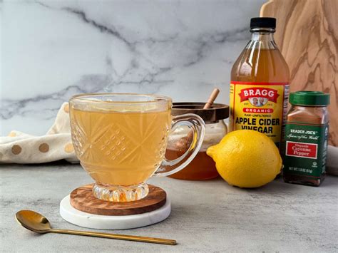 Lemon Cayenne Honey Apple Cider Vinegar