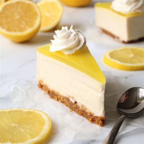 No Bake Lemon Cheesecake Recipe + VIDEO The Recipe Rebel