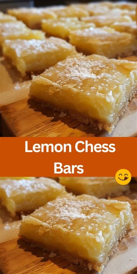 Lemon Chess Bars Easy
