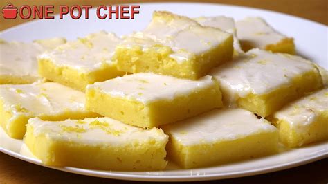 lemon cream cheese brownies one pot chef