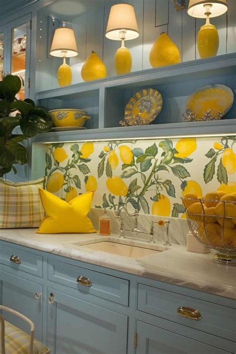 Lemon Designs For Kitchen
