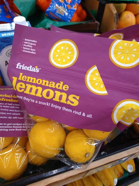 Lemon in the Grocery Store