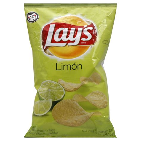 lemon lays potato chips