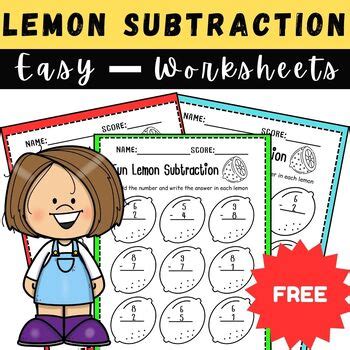Lemon Math Worksheets