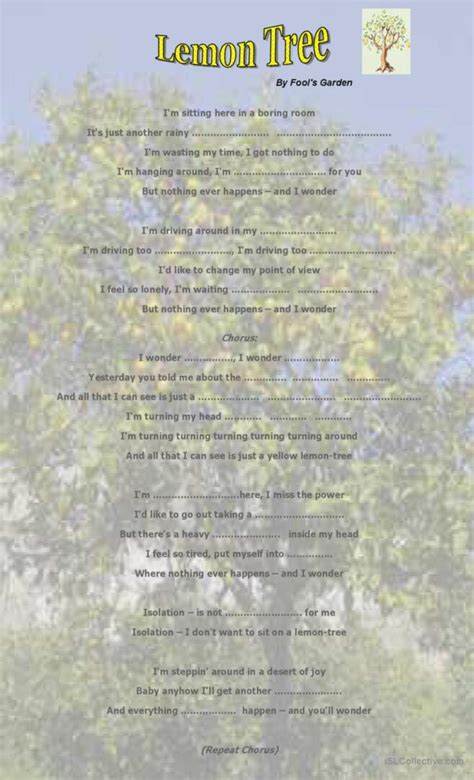 lemon tree explanation