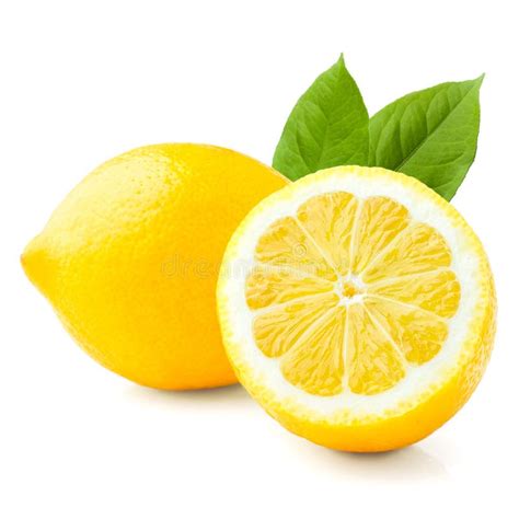 Freshen Up Your Space with Lemon White Background - A Bright and Energetic Touch of Color
