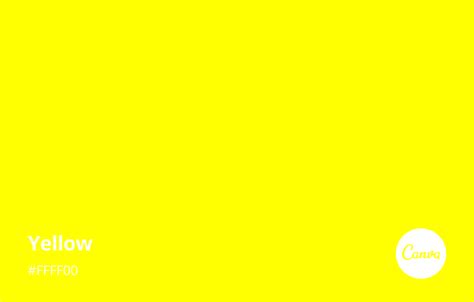 lemon yellow colour code in canva
