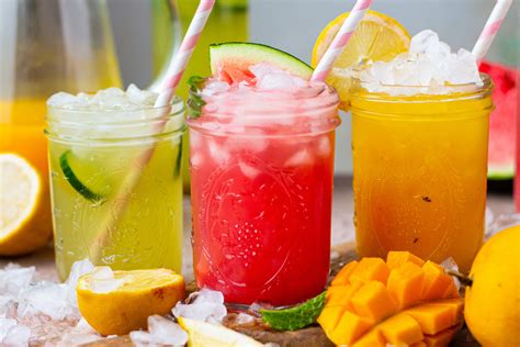 Lemonade Different Flavors