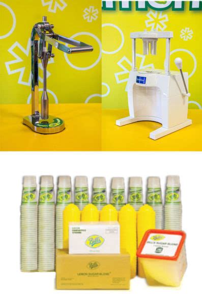 Lemonade Equipment Breakdown