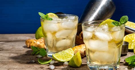 Lemonade Ginger Ale Mocktail