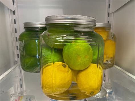 Lemons And Limes Storage