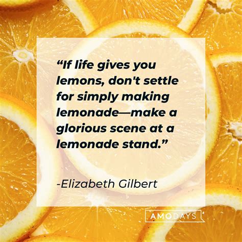 Lemons Quote On Lemonade