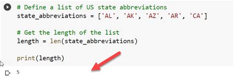 len in python for list
