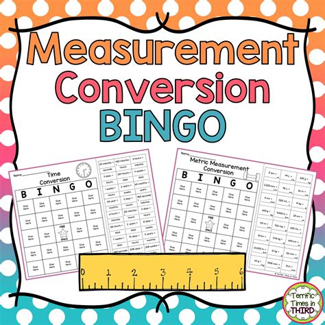 Length Conversion Bingo