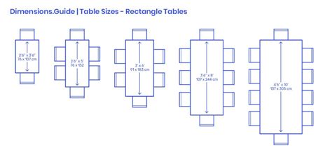 Length Dining Table 8 Seater