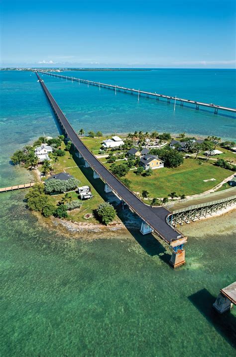 length of bridge from florida to key largo