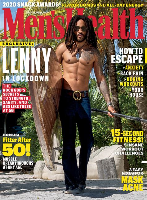 lenny kravitz magazine cover