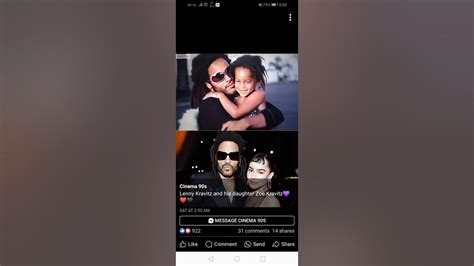 lenny kravitz on daughter's engagement