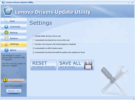 lenovo check drivers update