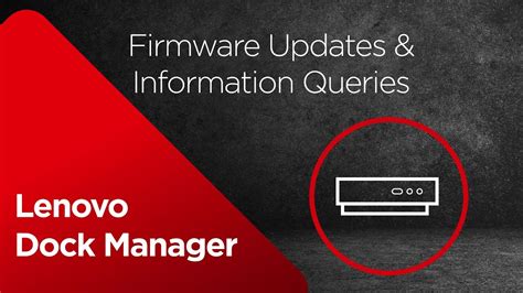 lenovo dock manager auto update