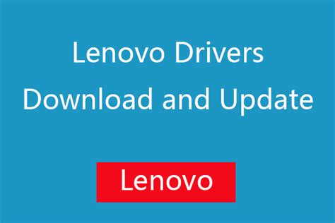 lenovo laptop drivers download for windows 10