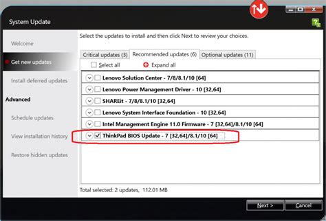 lenovo software and drivers update