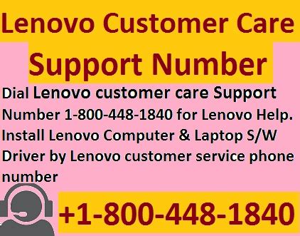 lenovo support india customer care number