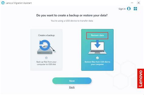 lenovo system migration assistant