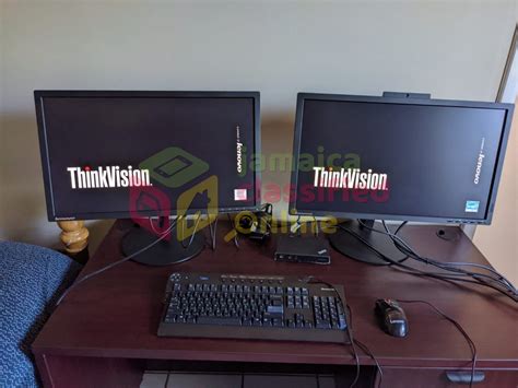 lenovo thinkvision dual monitor setup