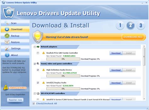 lenovo updates and drivers download