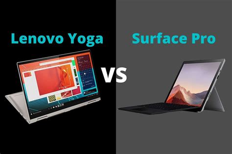 lenovo yoga versus surface pro