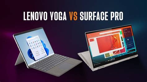 lenovo yoga vs surface laptop 5