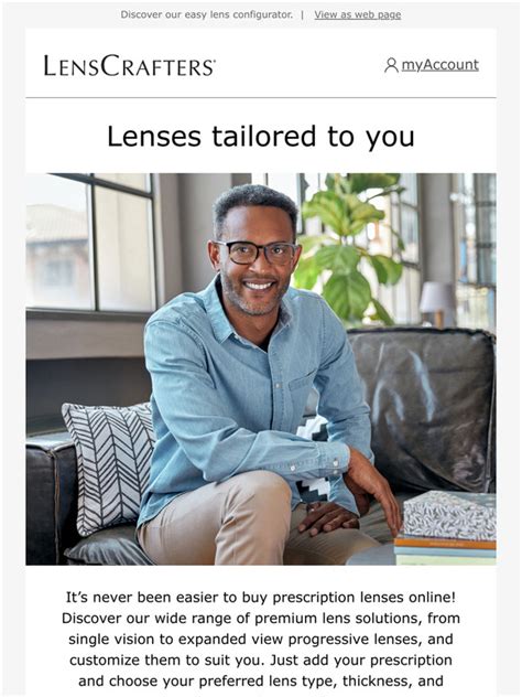 lenscrafters buy lenses only