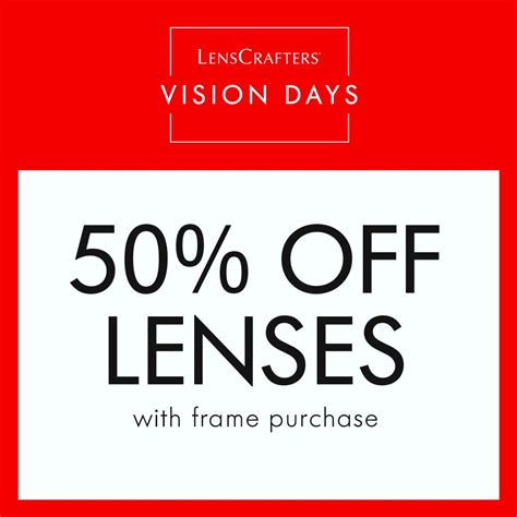 lenscrafters eyeglass specials specials