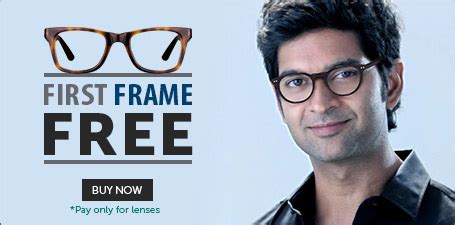 lenskart offers first frame free