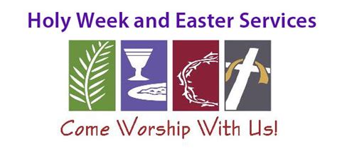 lent holy week easter services and prayers