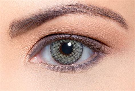 Glamlens lentilles de couleur marron naturelles colorées très haute