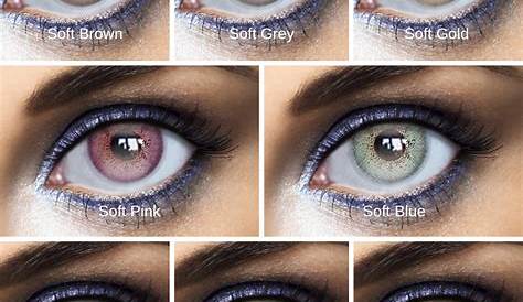 Quelles lentilles de couleur choisir pour des yeux marron