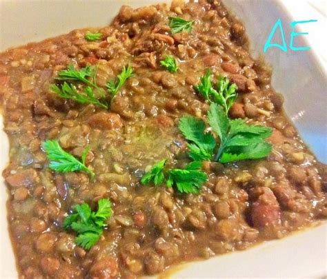 Lentils With Kidney Beans